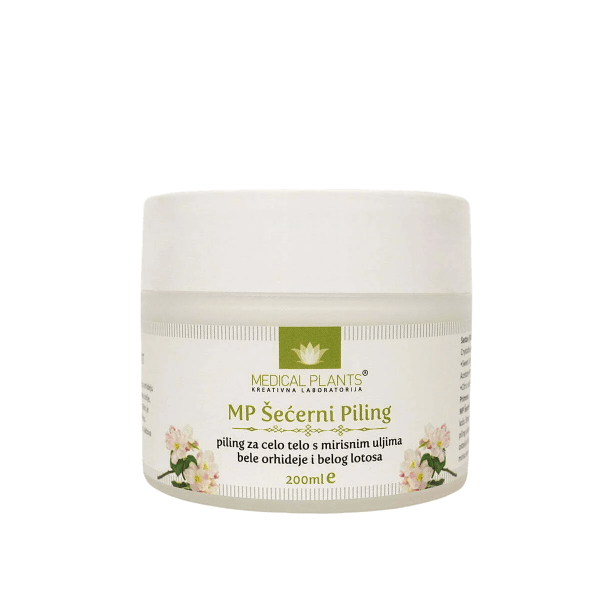 medical plants kozmetika secerni piling