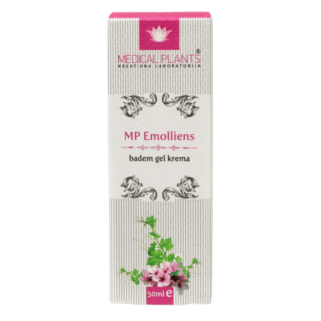 medical plants kozmetika badem gel krema